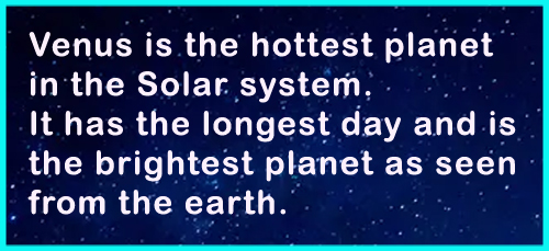Which is the hottest planet?